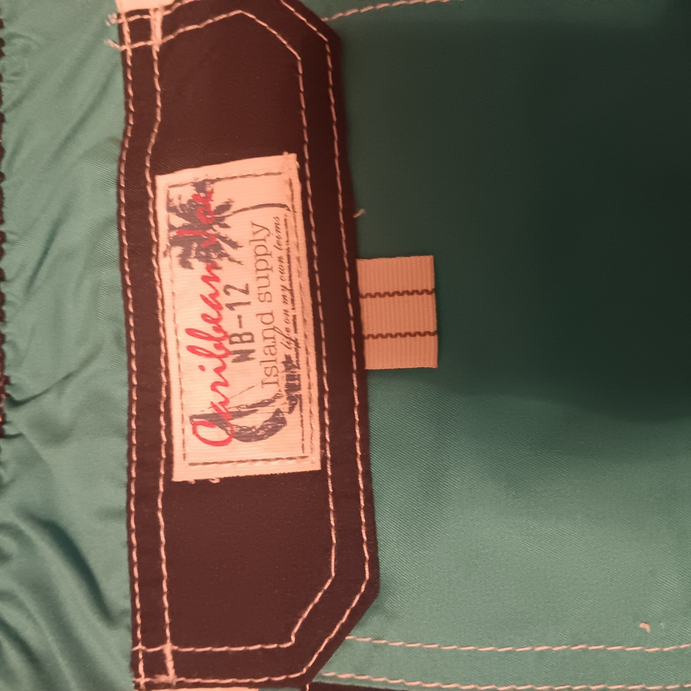 Caribbean Blue Swim Trunks